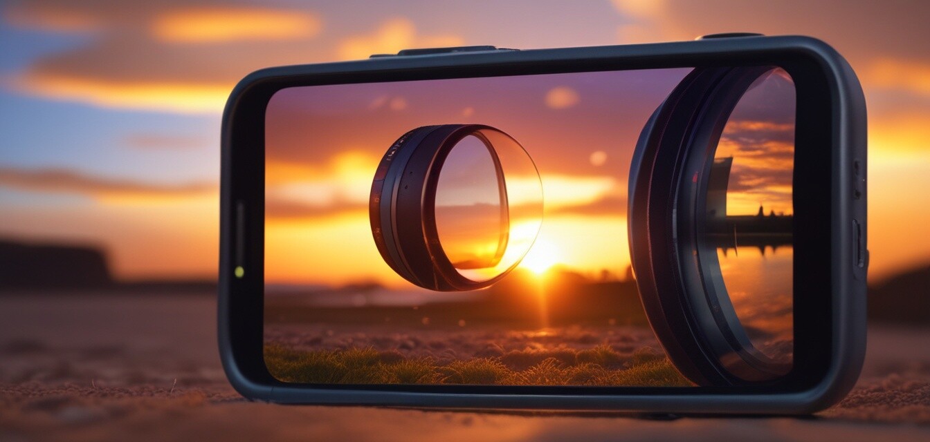 Smartphone camera lens